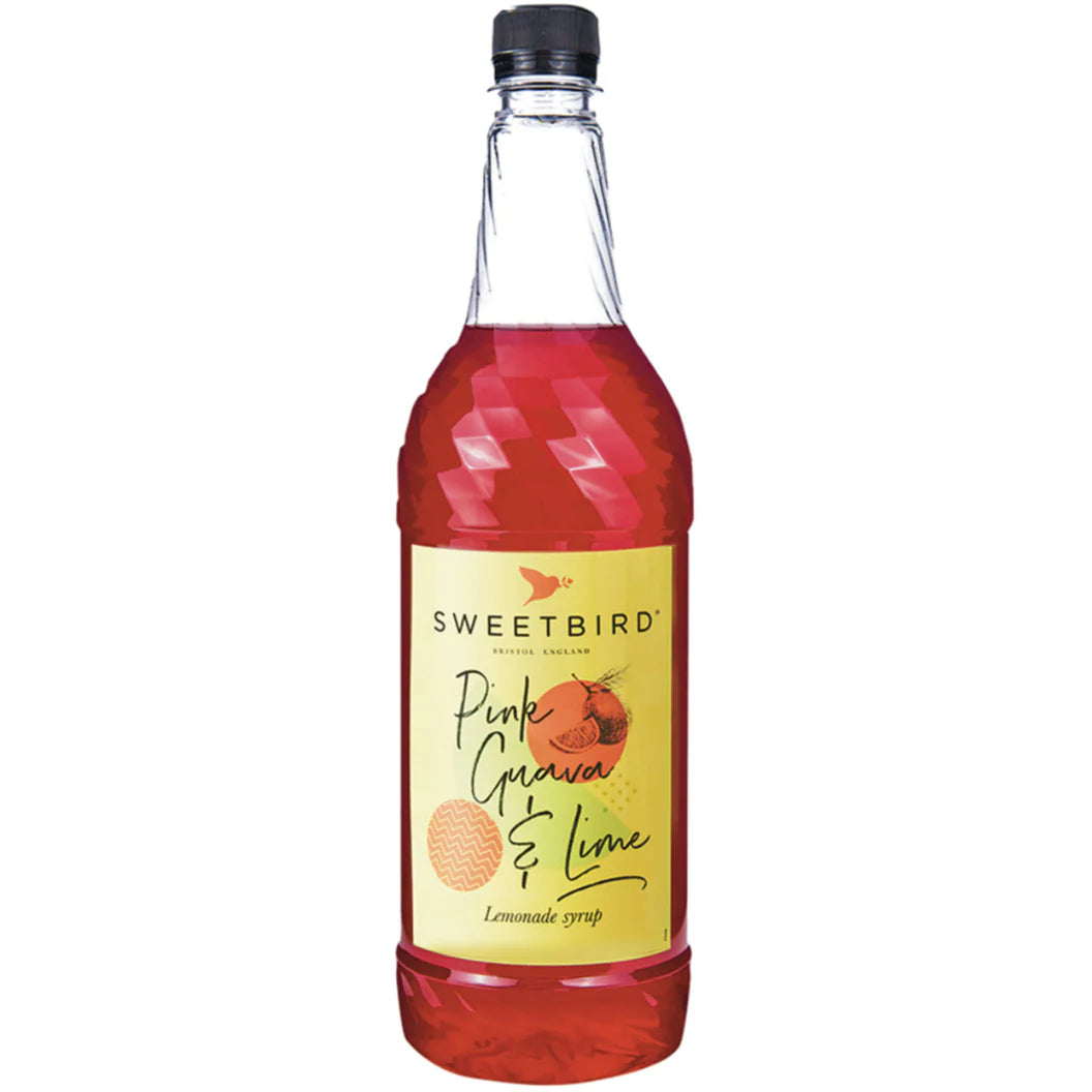 Sweetbird Pink Guava & Lime Lemonade Syrup 1L