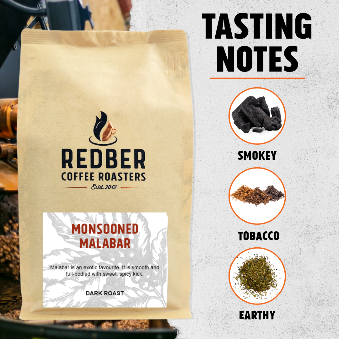 MONSOON MALABAR AA - Dark Roast Coffee