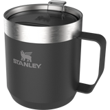 Stanley Stay-Hot Camp Mug 0.35L - Matt Black Pebble I Redber Coffee