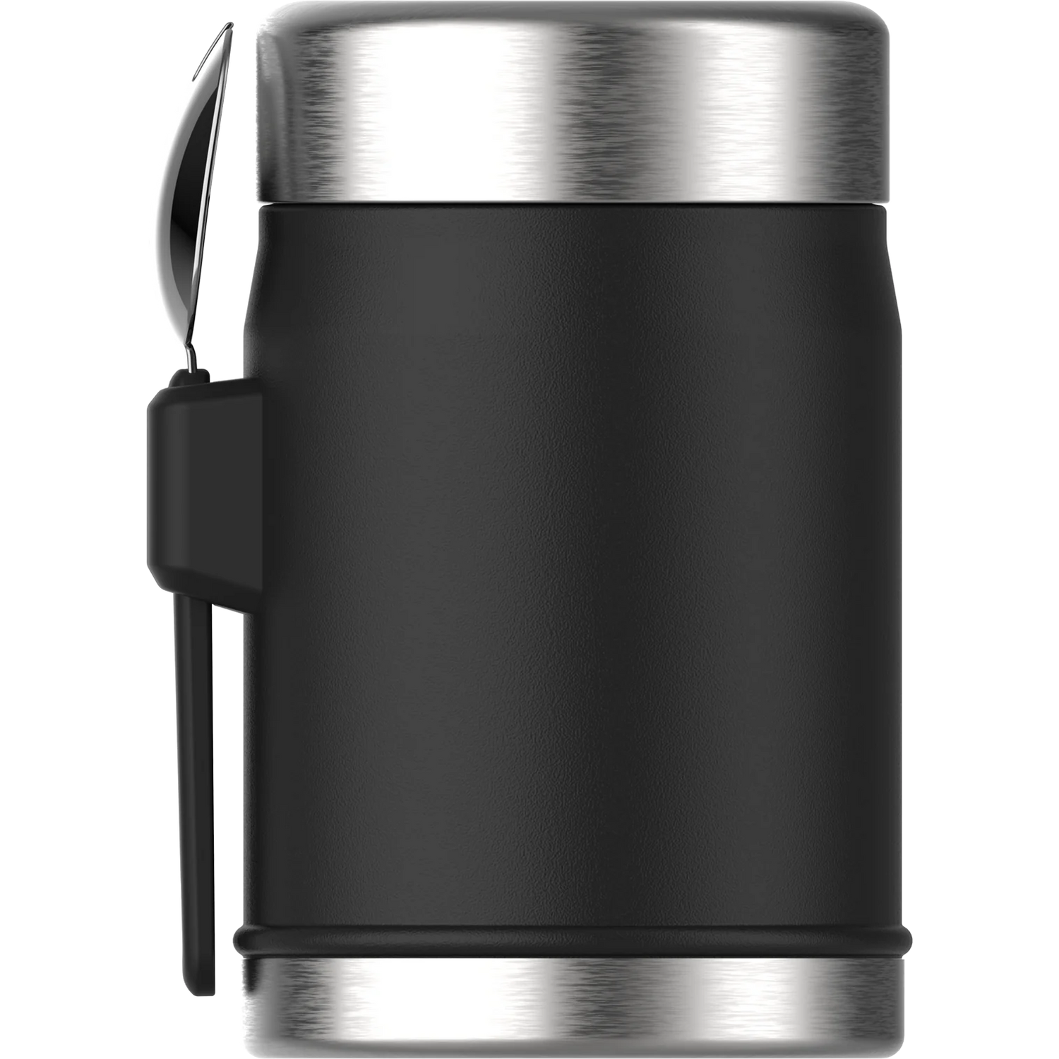 Stanley Classic Legendary Food Jar + Spork 0.4L - Matte Black Pebble