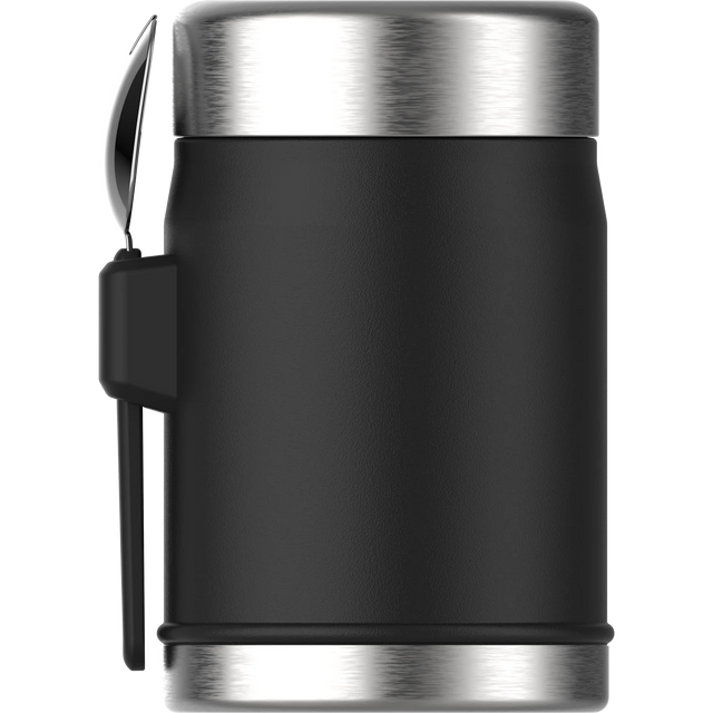 Stanley Classic Legendary Food Jar + Spork 0.4L - Matte Black Pebble