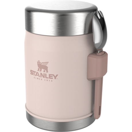 Stanley Classic Legendary Food Jar + Spork 0.4L - Rose Quartz