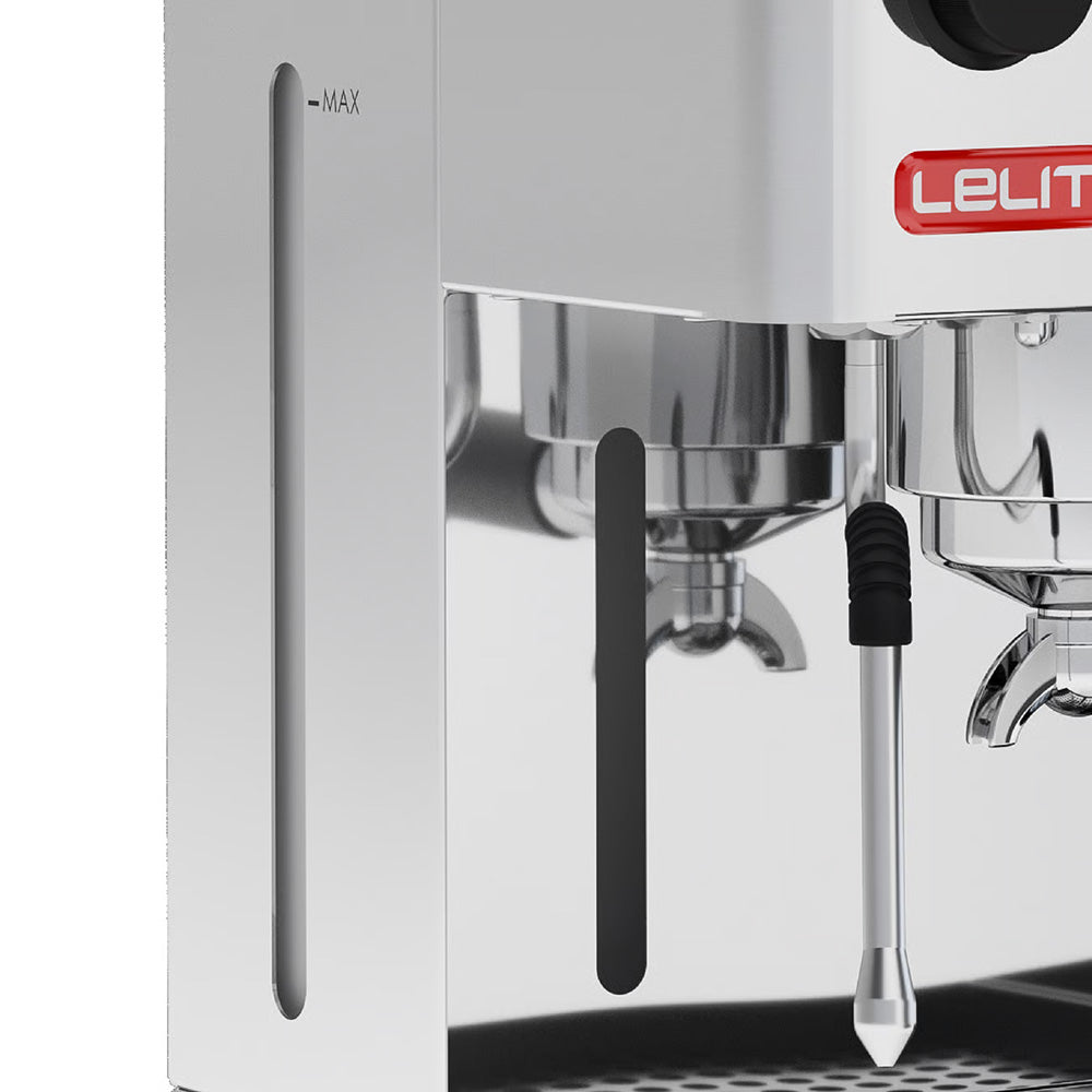 Lelit Anita Espresso Coffee Machine with Grinder - Silver