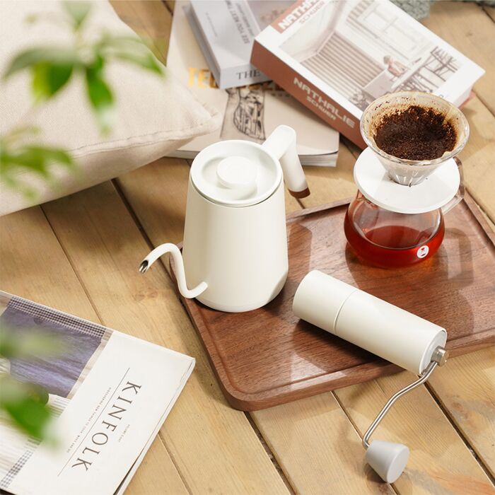 Timemore Fish Smart Electric Pour Over Kettle 600ml - White