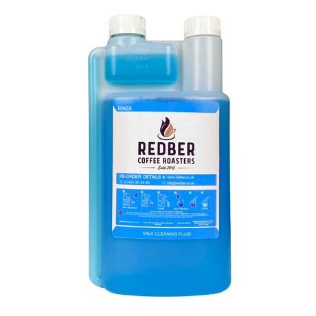 Urnex, Urnex Rinza Milk System Cleaning Liquid 1 Litre, Redber Coffee