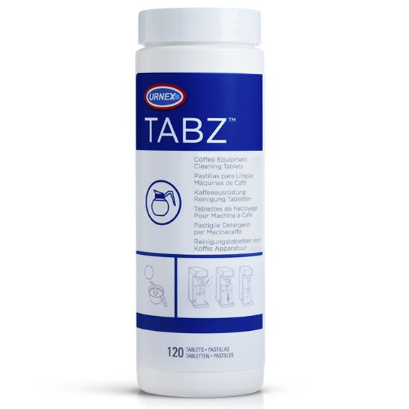Urnex Tabz Coffee Equipment Cleaning Tablets - Tub of 120 Tablets,