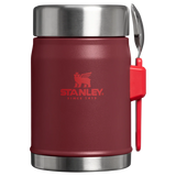 Stanley Classic Legendary Food Jar + Spork 0.4L - Cranberry