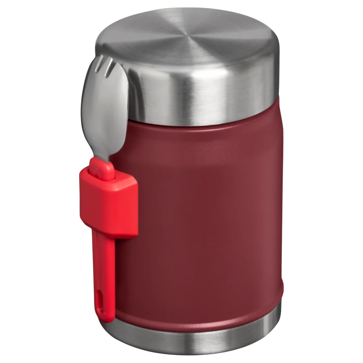 Stanley Classic Legendary Food Jar + Spork 0.4L - Cranberry