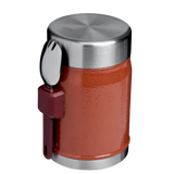 Stanley Classic Legendary Food Jar + Spork 0.4L - Hammertone Clay