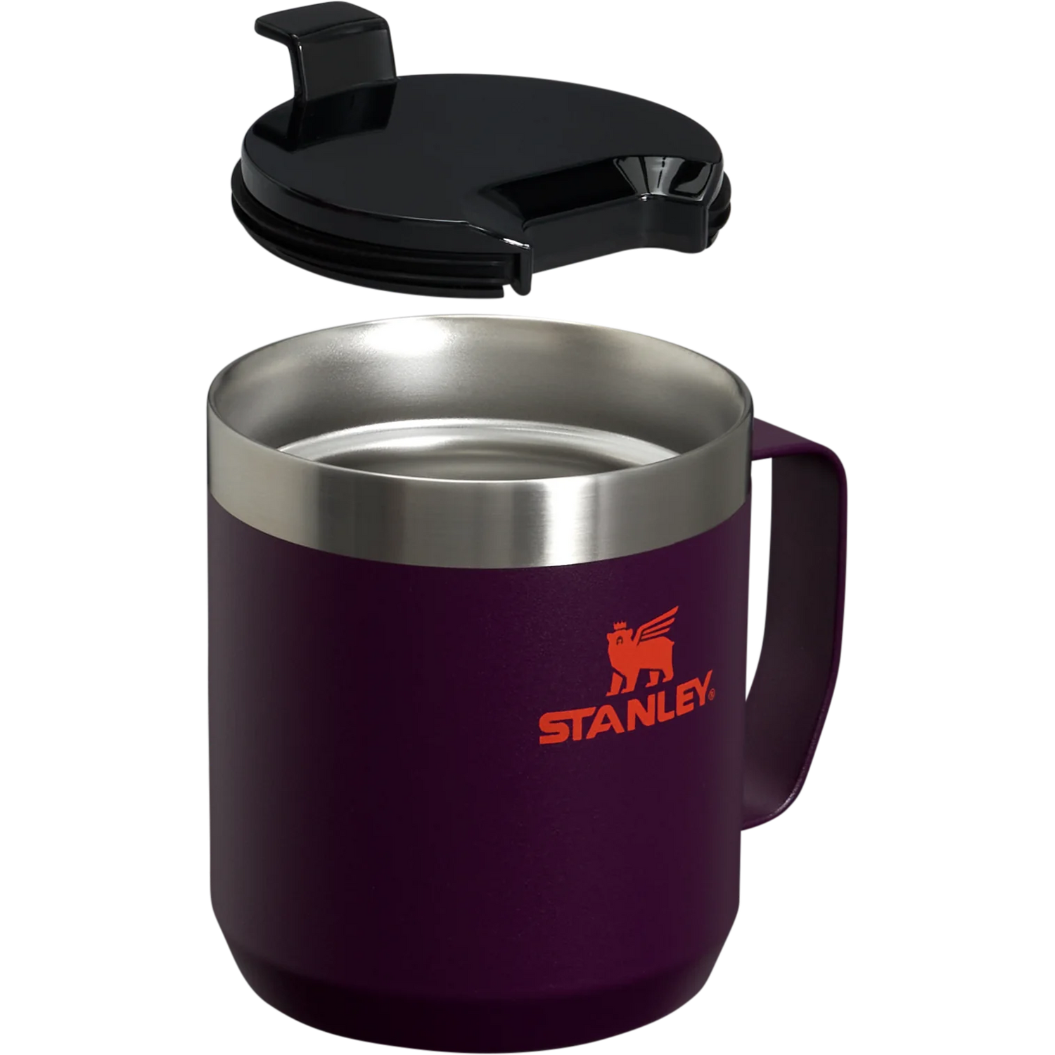 Stanley Stay-Hot Camp Mug 0.35L - Plum I Redber Coffee