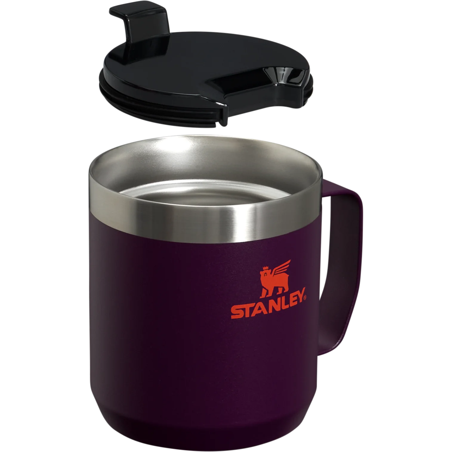Stanley Stay-Hot Camp Mug 0.35L - Plum I Redber Coffee