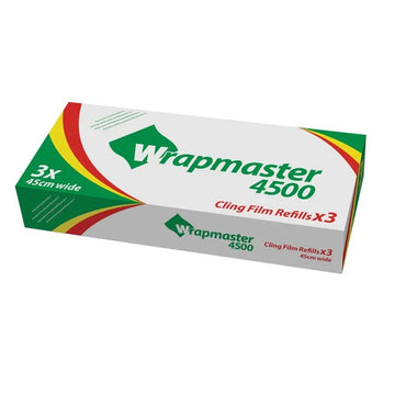 Wrapmaster - Clingfilm - 4500 Refill - Case of 3 | Redber Coffee