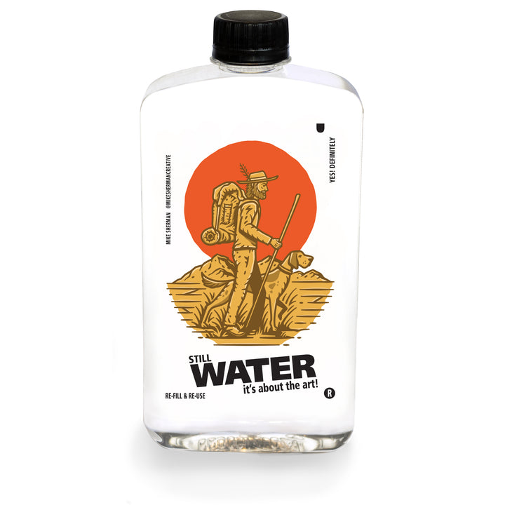 Yes! Definitely Bottled Water 500ml Featuring Design by Mike Sherman