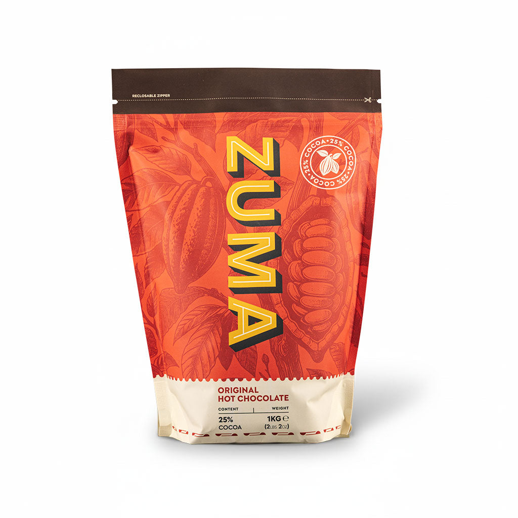 Zuma Original Hot Chocolate (25% Cocoa) Bag 1kg