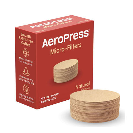 AeroPress Micro Filters Natural (200 Count)