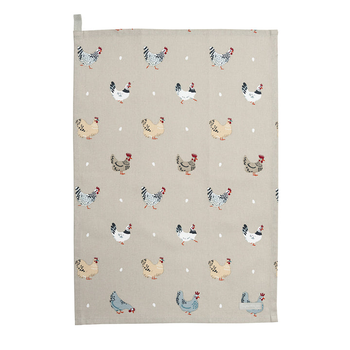 Sophie Allport Lay A Little Egg Hen Tea Towel (Set of 2) | Redber Coffee