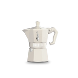 Bialetti Moka Express Exclusive 3 Cup Cream stovetop coffee maker