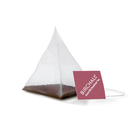 Birchall Plant-Based Prism Tea Bags 15pcs - Great Rift Breakfast Blend (RFA Certified)
