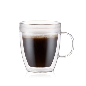Bodum 2 pcs Jumbo Mug Double Wall, 0.30L, 10oz - 11872-10TR