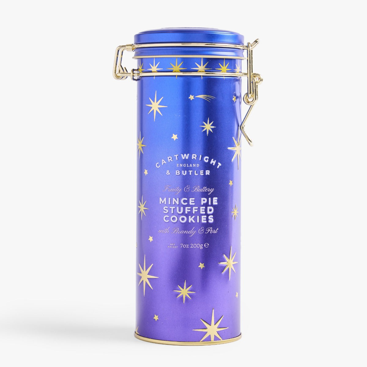 Cartwright & Butler Night Before Christmas Mince Pie Stuffed Cookies in Tin