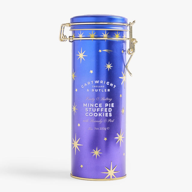 Cartwright & Butler Night Before Christmas Mince Pie Stuffed Cookies in Tin