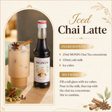 Monin Syrup Concentrate 1ltr - Chai Tea
