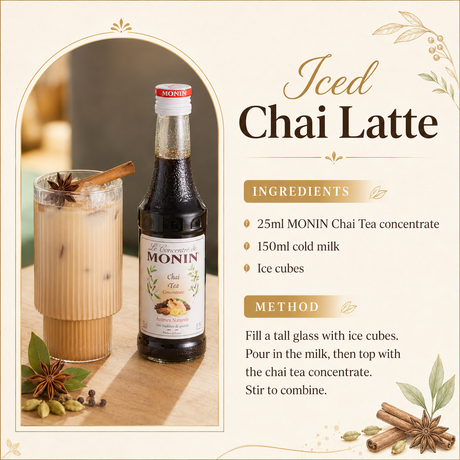 Monin Syrup 250ml - Chai Tea
