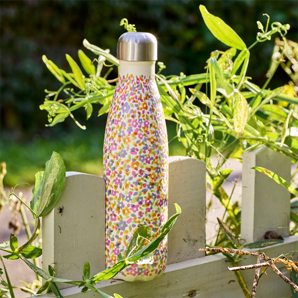 Chilly's Reusable Water Bottle 500ml - Emma Bridgewater Wildflower Meadows