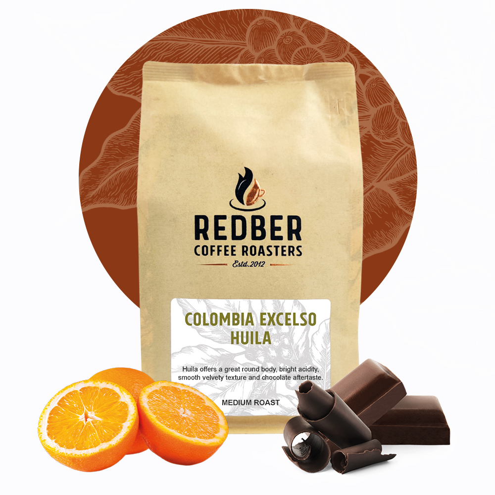 COLOMBIA EXCELSO HUILA - Medium Roast Coffee