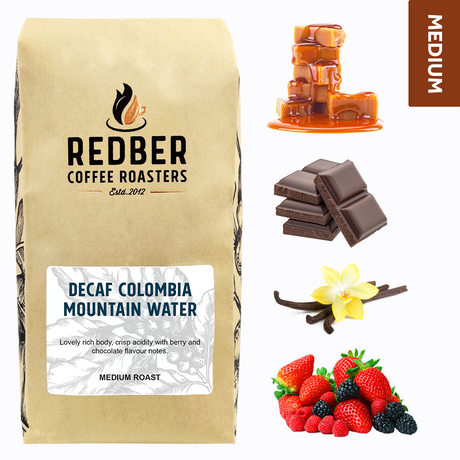 COLOMBIA MEDELLIN MOUNTAIN WATER DECAF COFFEE - Medium Roast Coffee