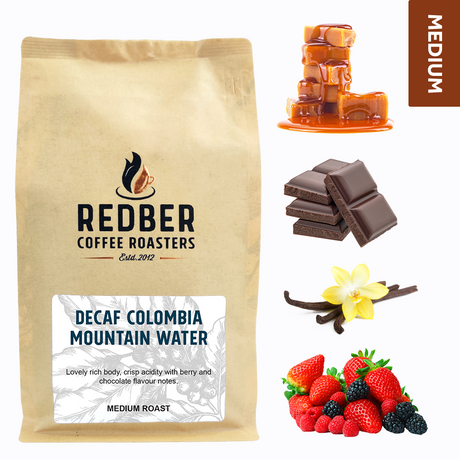 COLOMBIA MEDELLIN MOUNTAIN WATER DECAF COFFEE - Medium Roast Coffee