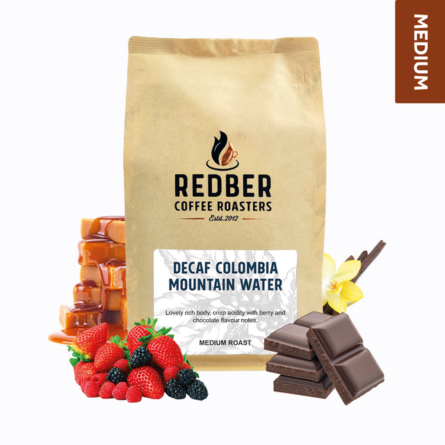 COLOMBIA MEDELLIN MOUNTAIN WATER DECAF COFFEE - Medium Roast Coffee