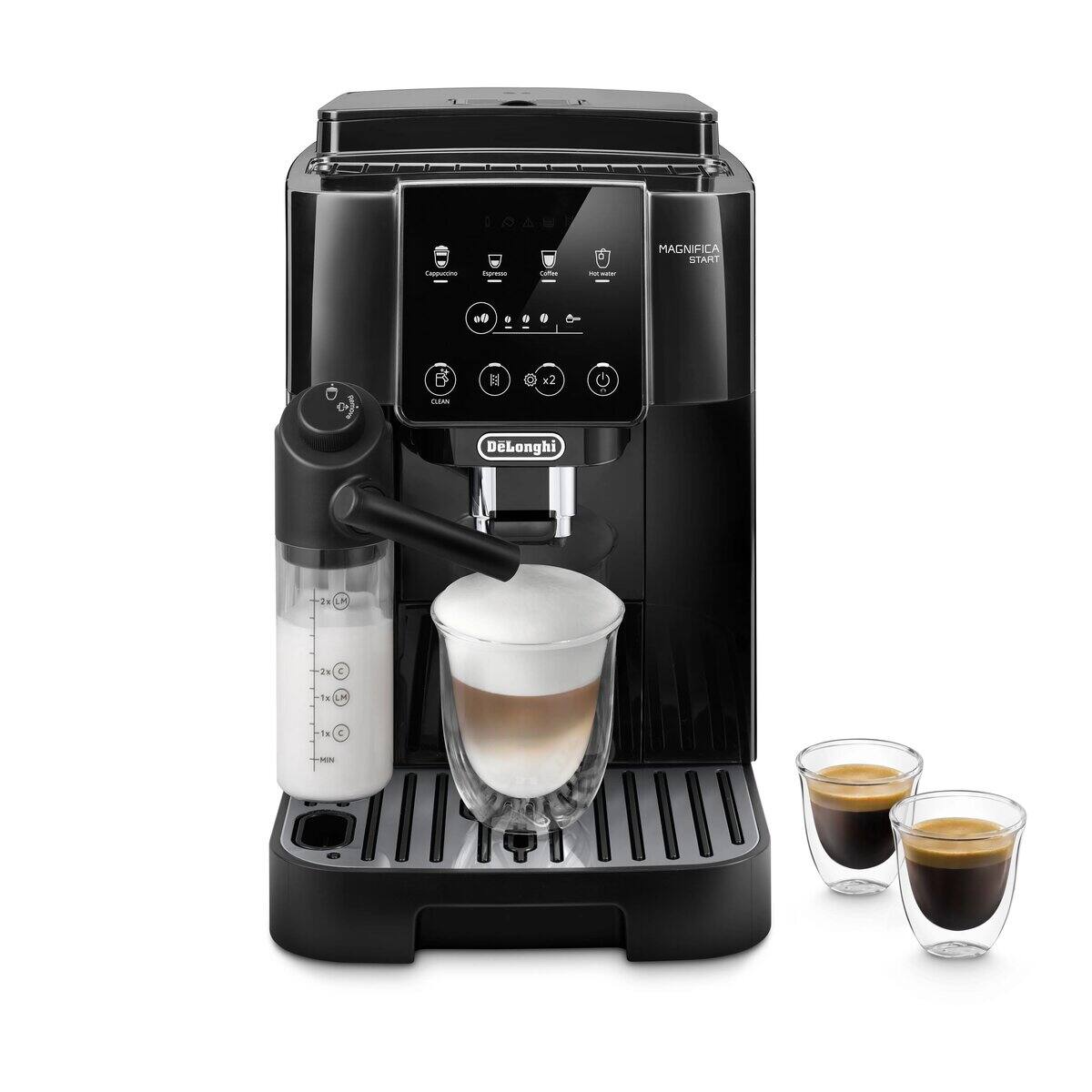 Delonghi Magnifica Start Milk ECAM220.60.B black bean to cup coffee machine