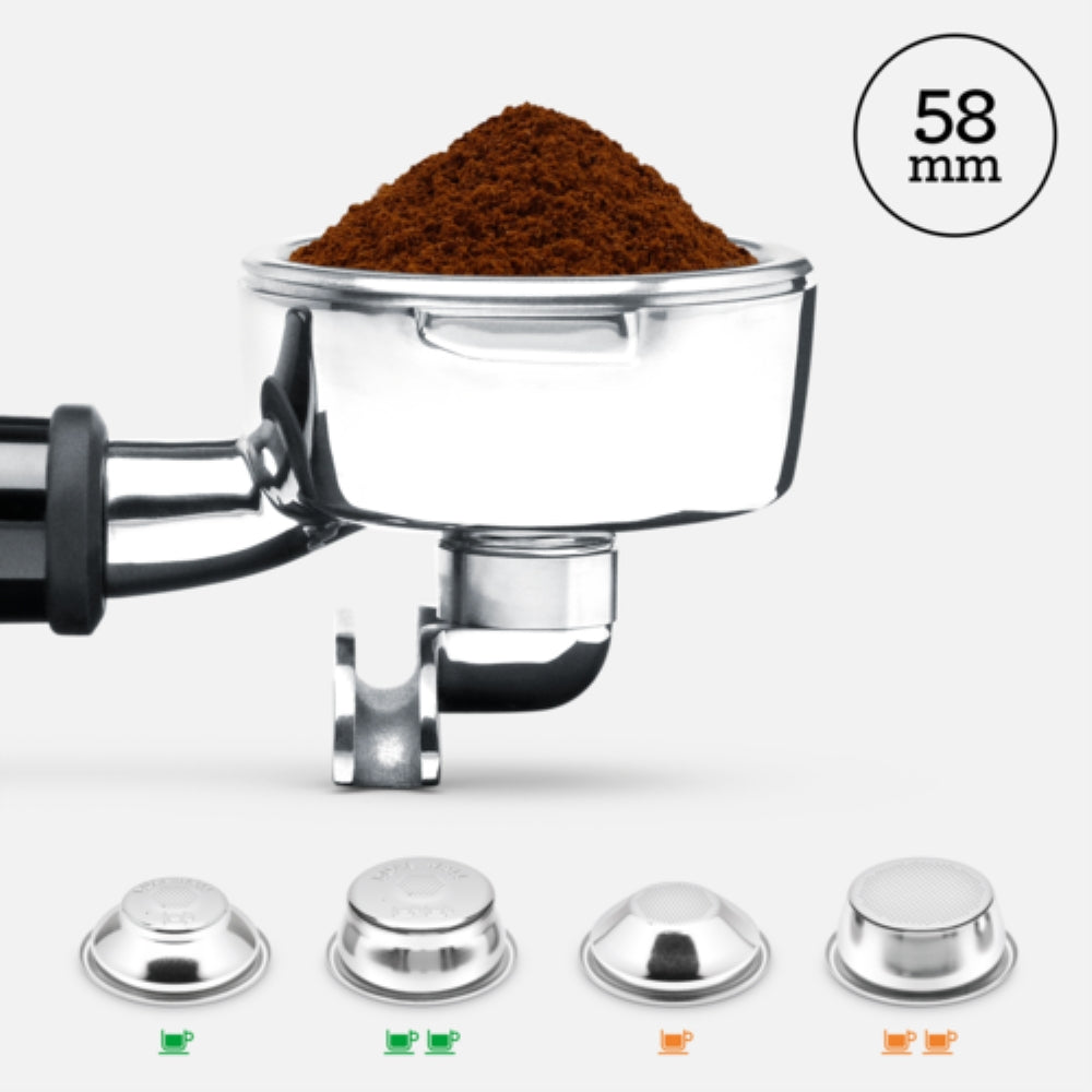 Sage the Dual Boiler Coffee Machine - Brushed Stainless Steel