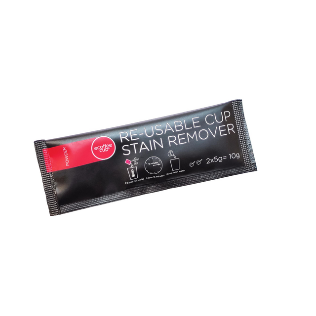 Ecoffee Reusable Cup Stain Remover (10g Sachet)