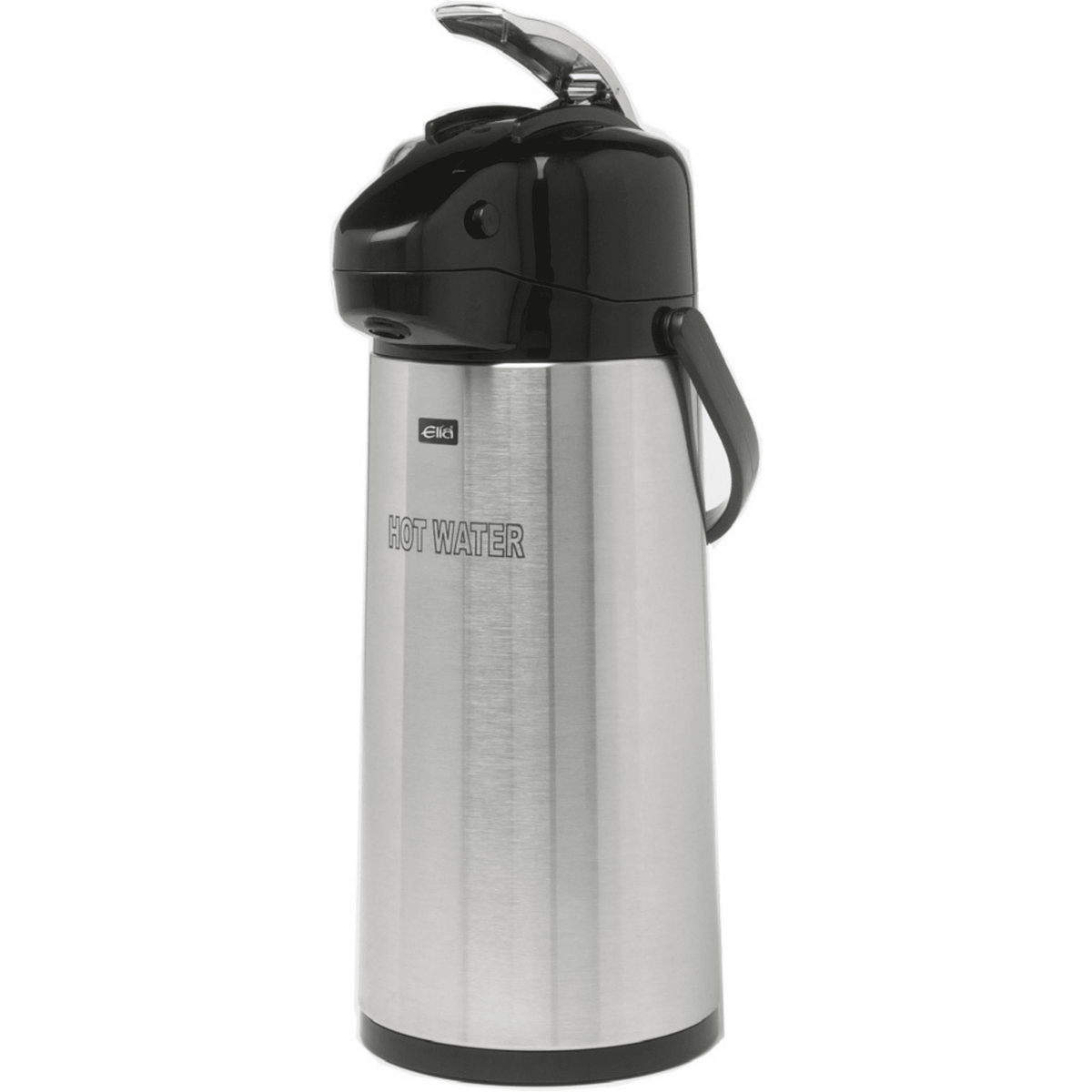 Elia Airpot Lever-Type Stainless Steel Dispenser 1.9L - Etched 'Hot Water' – product view