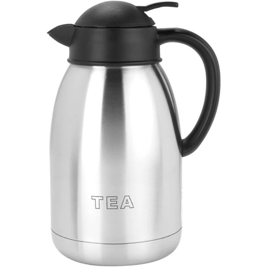 Elia Shatterproof Vacuum Jug 1.2L - Etched 'Tea' – product view