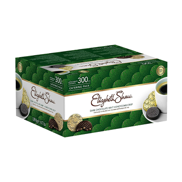 Elizabeth Shaw Dark Chocolate Mint Crisp 300pcs Catering Box
