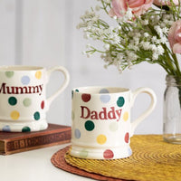 Emma-bridgewater-polka-dot-daddy-half-pint-mug I Redber Coffee