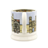 Emma Bridgewater Canterbury 1/2 Pint Mug – handle detail and wraparound Canterbury design