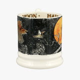 Emma Bridgewater Harvest Moon 1/2 Pint Mug – reverse view of the owl and moonlit landscape
