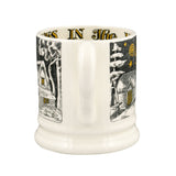 Emma Bridgewater Village Fireworks half pint mug with fireworks above a village at night