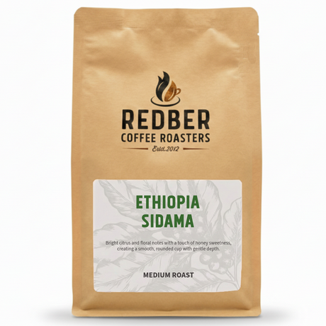 Ethopia Sidama Coffee Beans Medium Roast