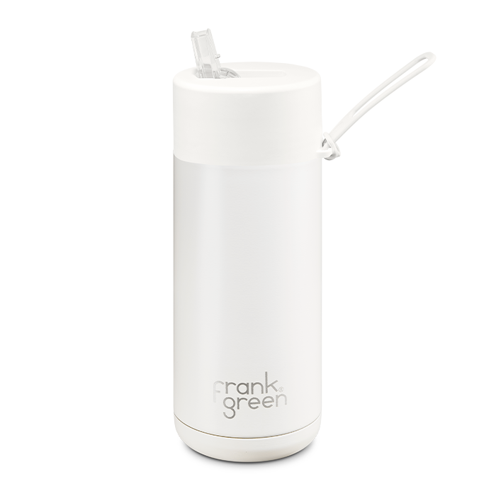 Frank Green 16oz/475ml Ceramic Reusable Bottle - Cloud