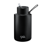 Frank Green 68oz/2000ml Ceramic Reusable Bottle - Midnight Black