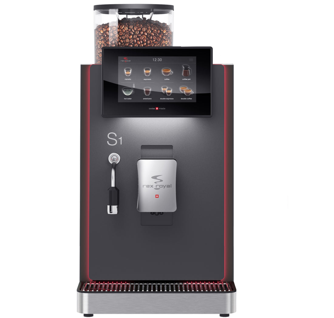 Rex Royal S1 (MCT + 4L Fridge) Bean to Cup Coffee Machine