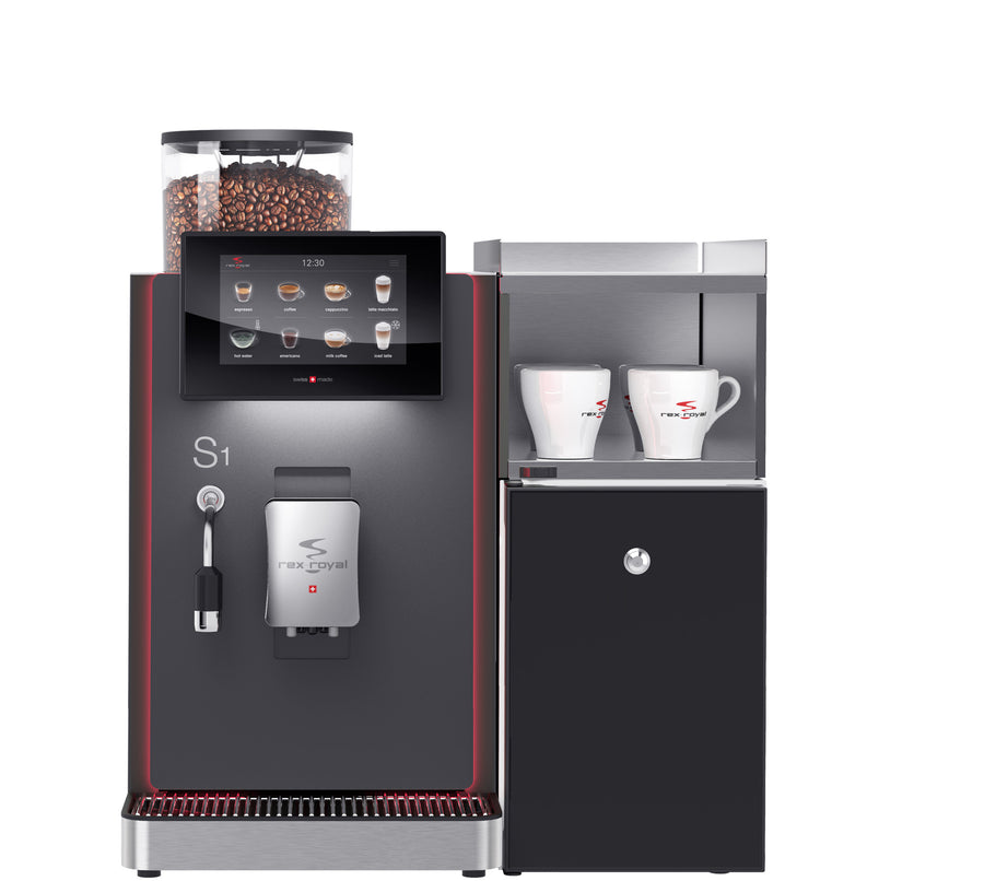 Rex Royal S1 (MCT + 4L Fridge) Bean to Cup Coffee Machine