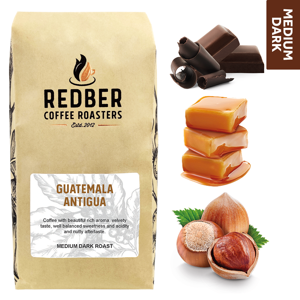 GUATEMALA ANTIGUA LOS VOLCANES - Medium-Dark Roast Coffee