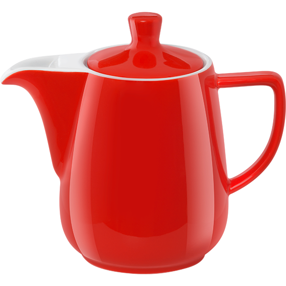 Melitta Porcelain Pour Over Coffee Jug 0.6L - Red