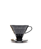 Hario V60 transparent black Size 02 pour-over coffee dripper